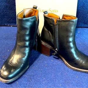 FRANCO SARTO
KESSA WOMENS LEATHER EMBOSSED ANKLE BOOTS IN SIZE 6.5